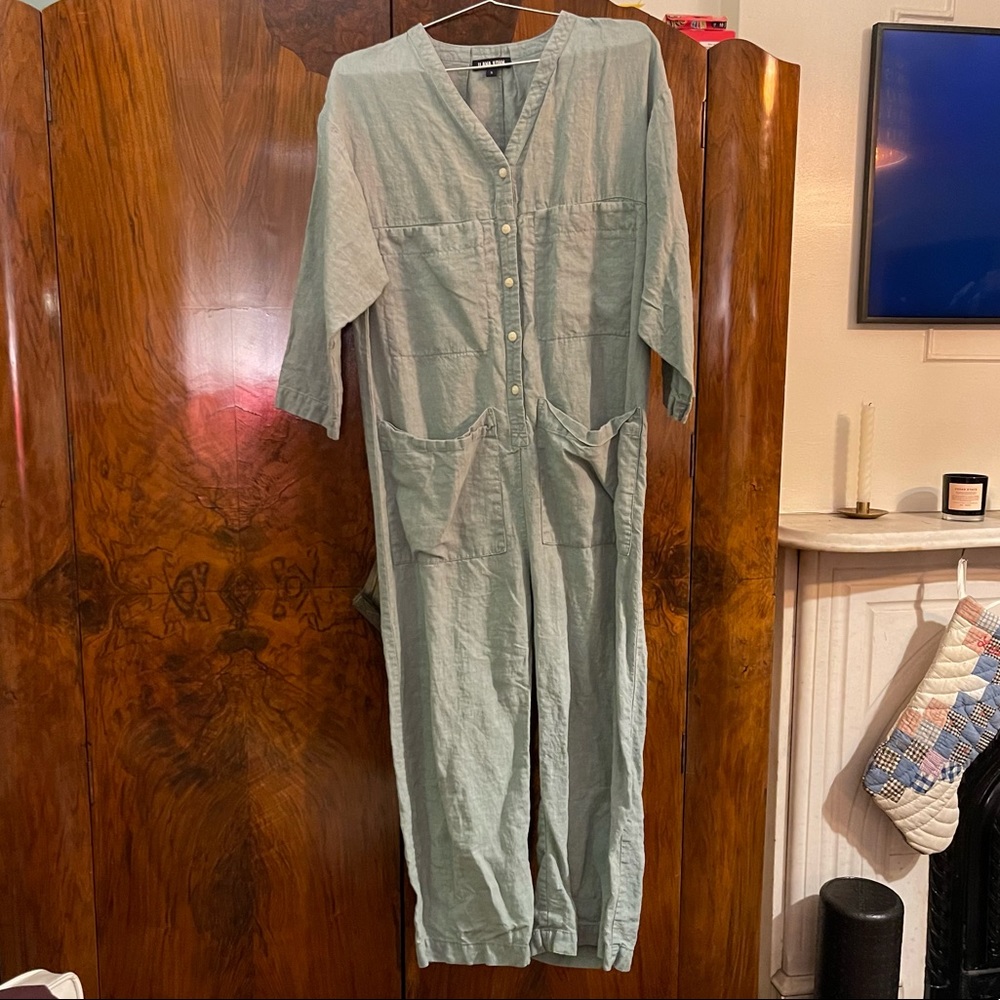 Ilana Kohn Linen Tuck Coverall Size S